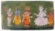 India: Shiva, Vishnu and Brahma pay homage to Mahadevi with Ganesha, c. 1750
